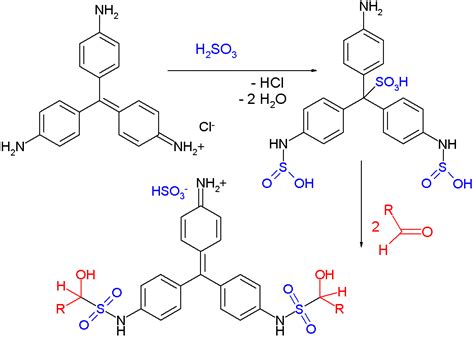 schiff reagent preparation.